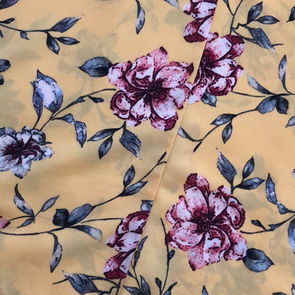 Yellow Floral Sundress - Picture 3 of 3